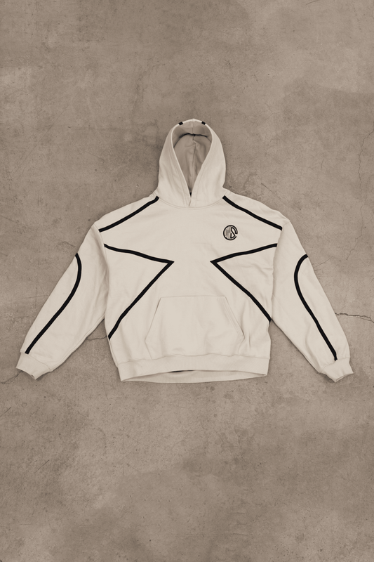 Beige Tech Hoodie
