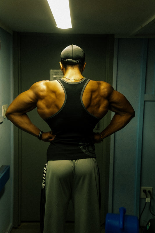 Carbon Black Iron Therapy Heavyweight Tank Top