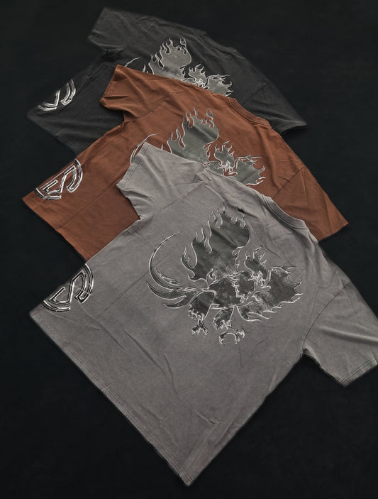 Gunmetal Gray Distressed Tee