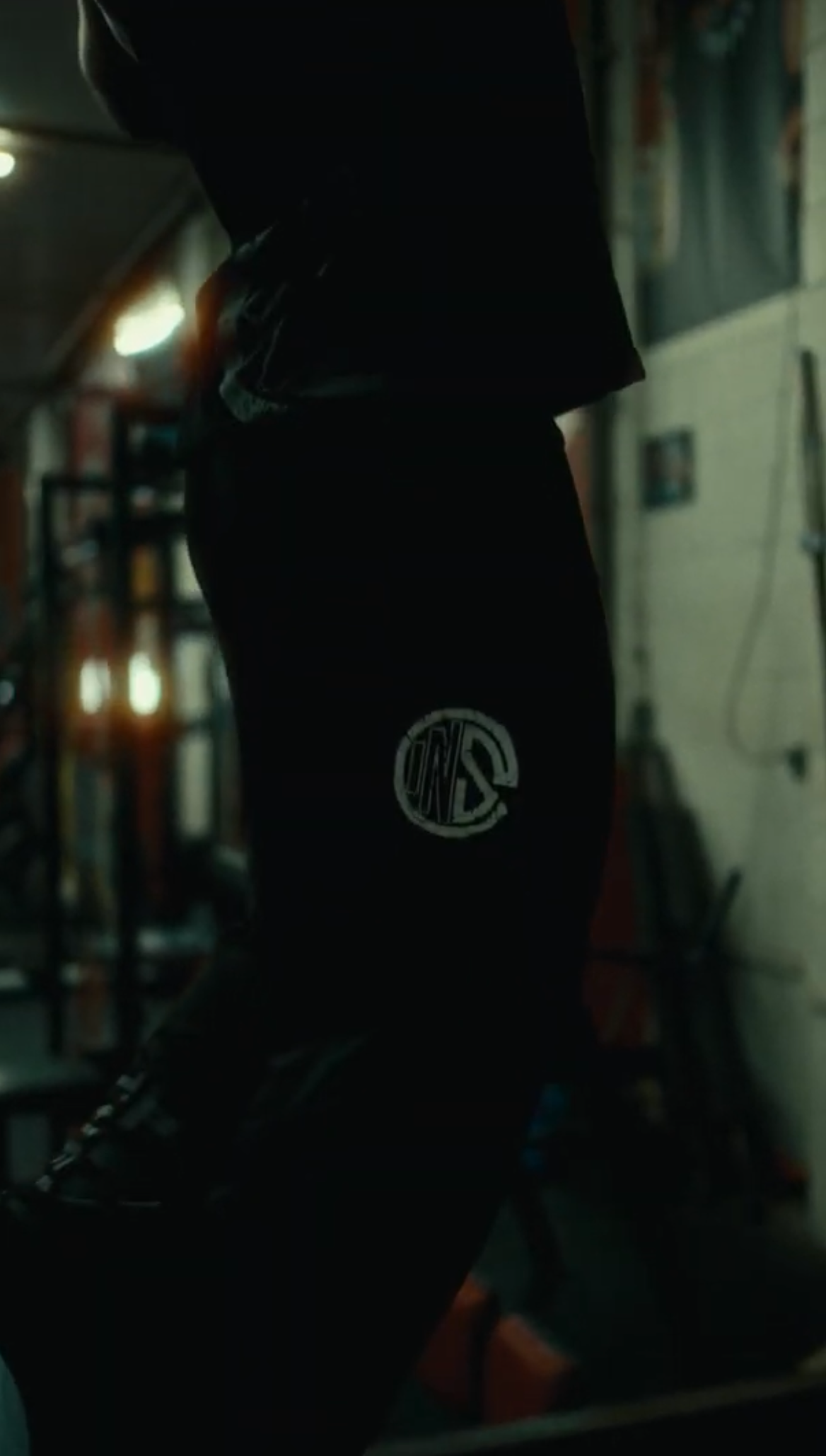 Onyx Black Iron Therapy Mesh Sweatpants