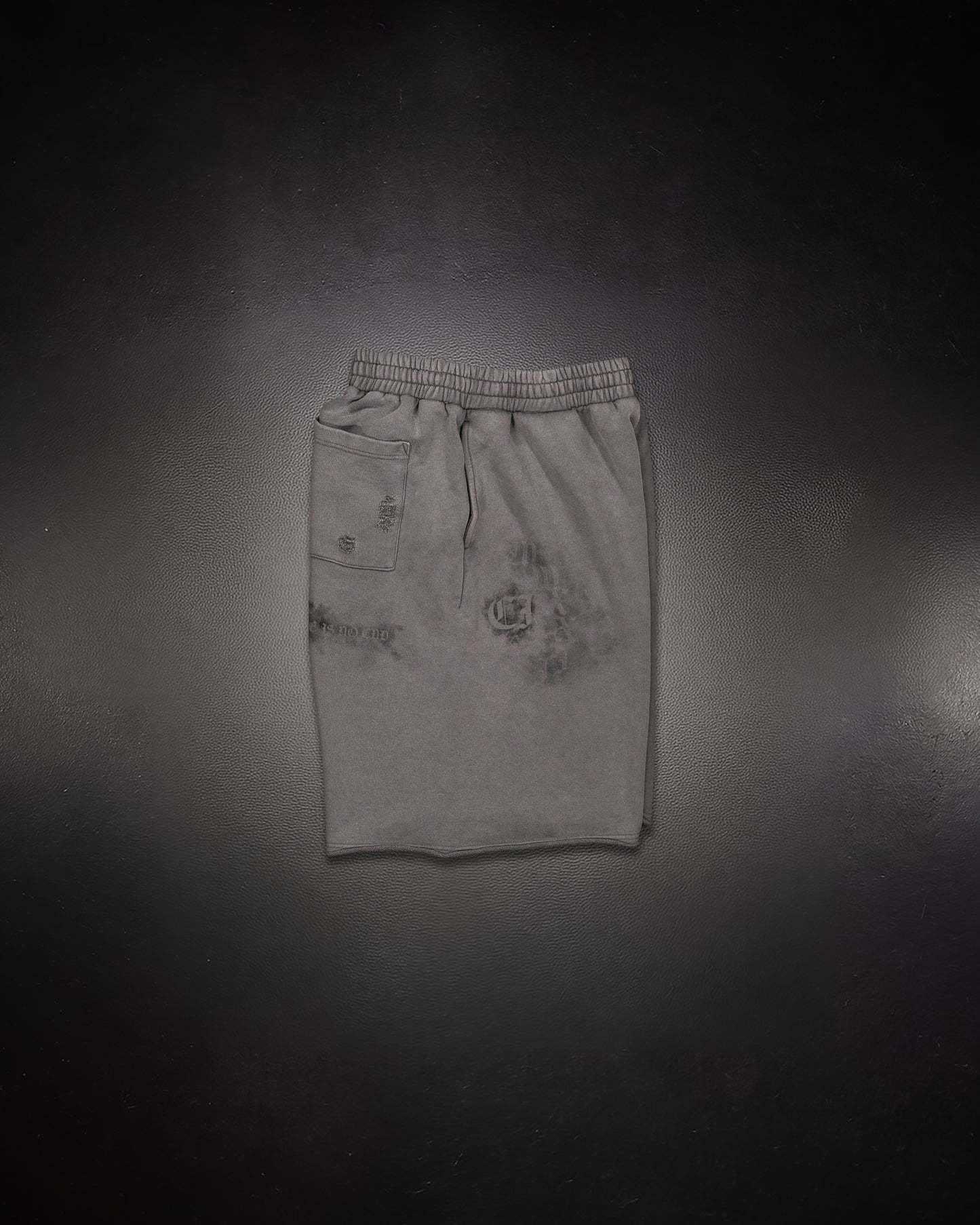 Grey Smoke Sweatshorts