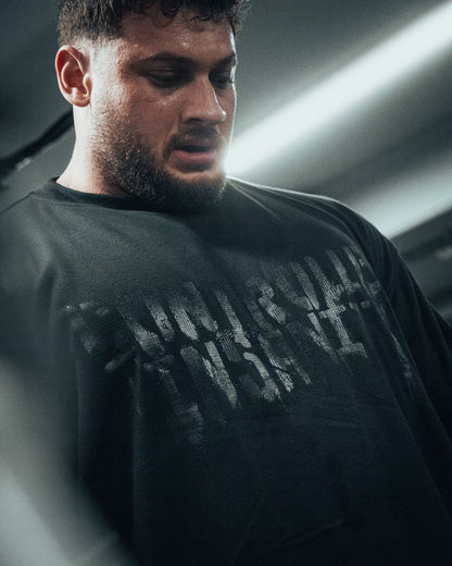 Black on Black Iron Therapy Pump Cover