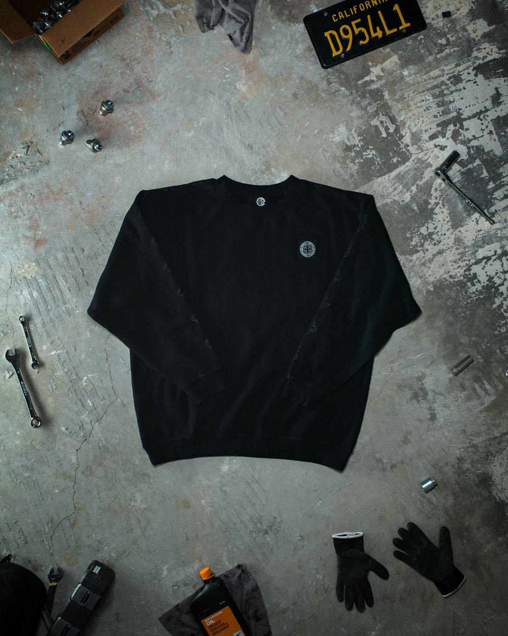Chopper Crewneck Blackout