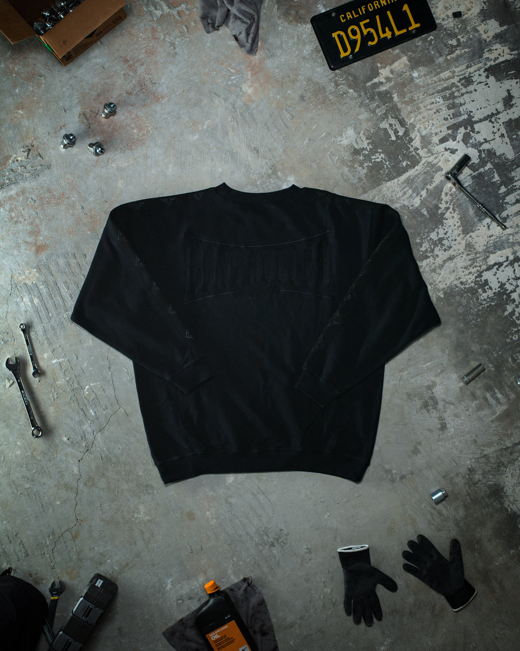Chopper Crewneck - Blackout