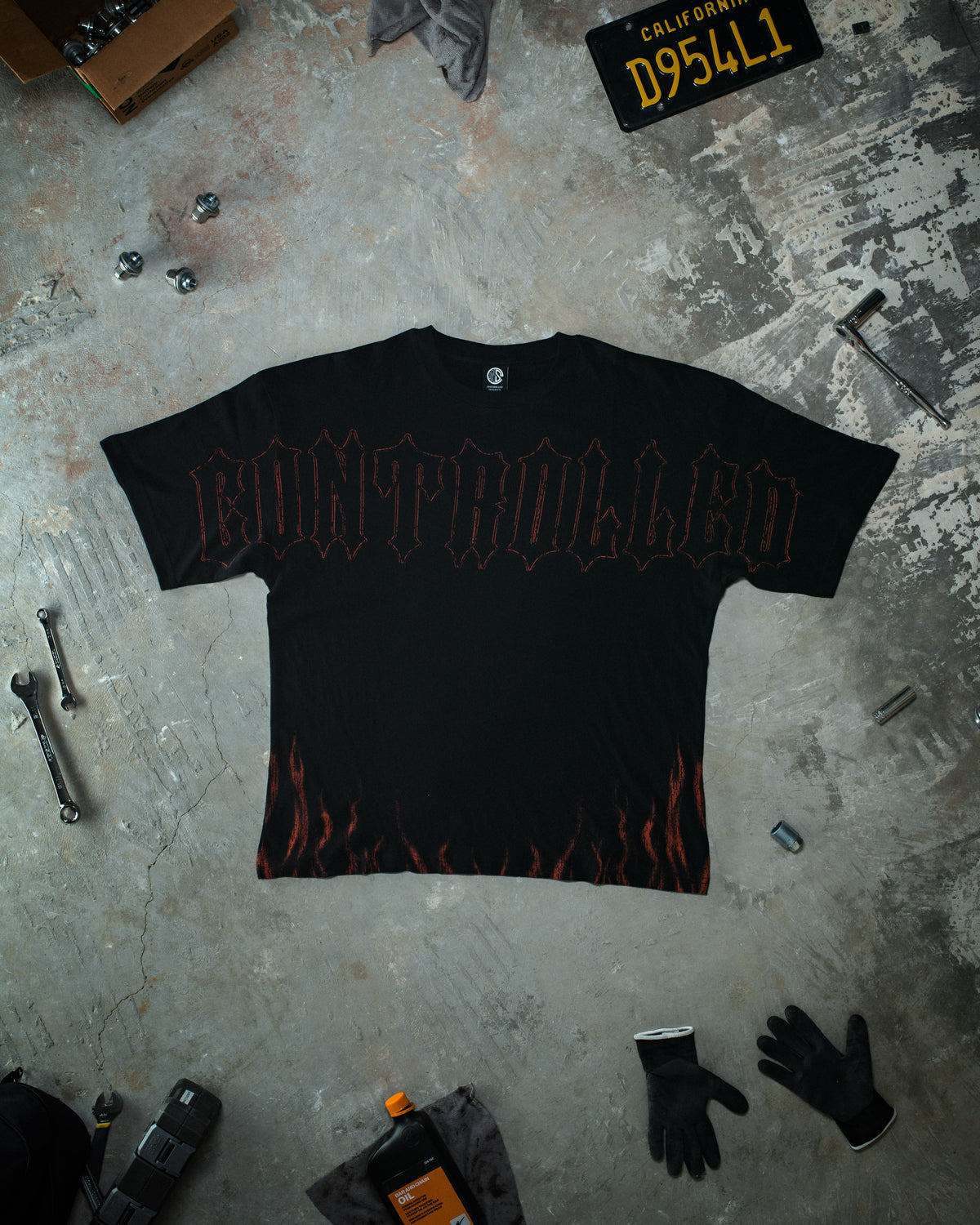 Inferno Pump Cover - Blood Red