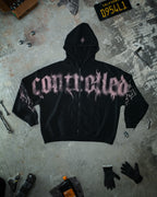 Ghost Zip Up - Glossy Pink