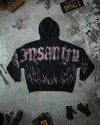 Ghost Zip Up - Glossy Pink