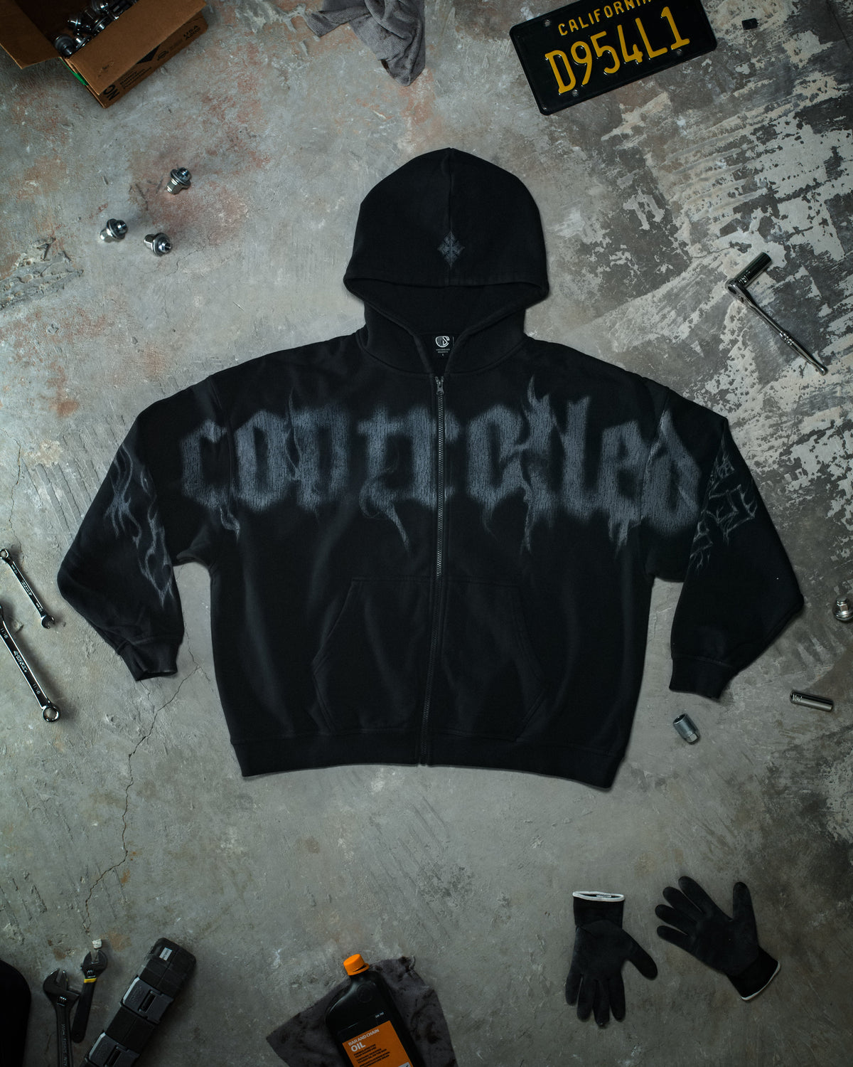 Ghost Zip Up - Dusk