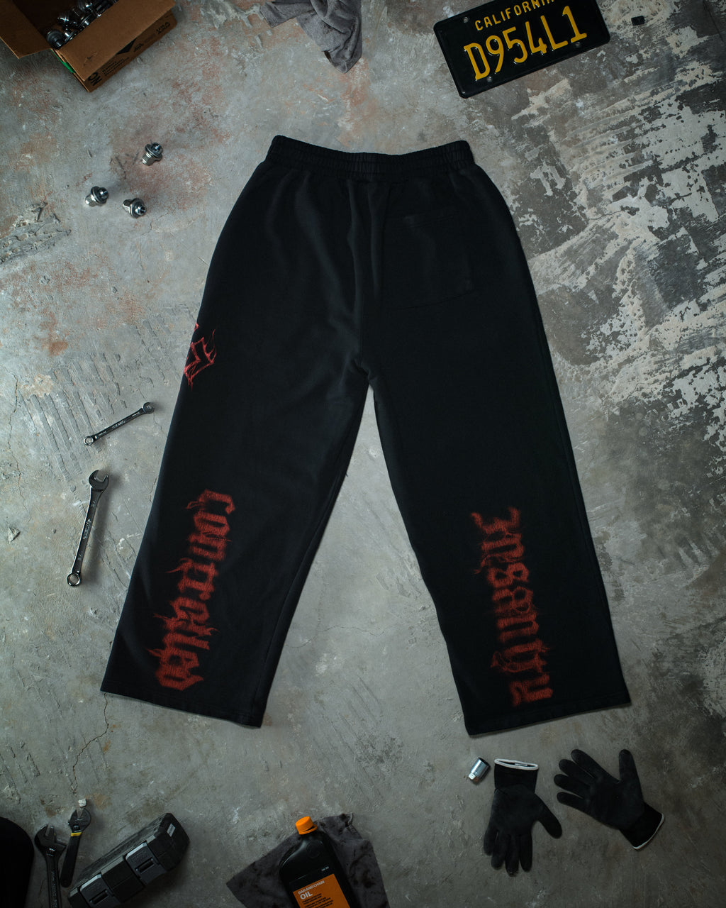 Ghost Sweatpants - Blood Red