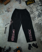 Ghost Sweatpants - Glossy Pink