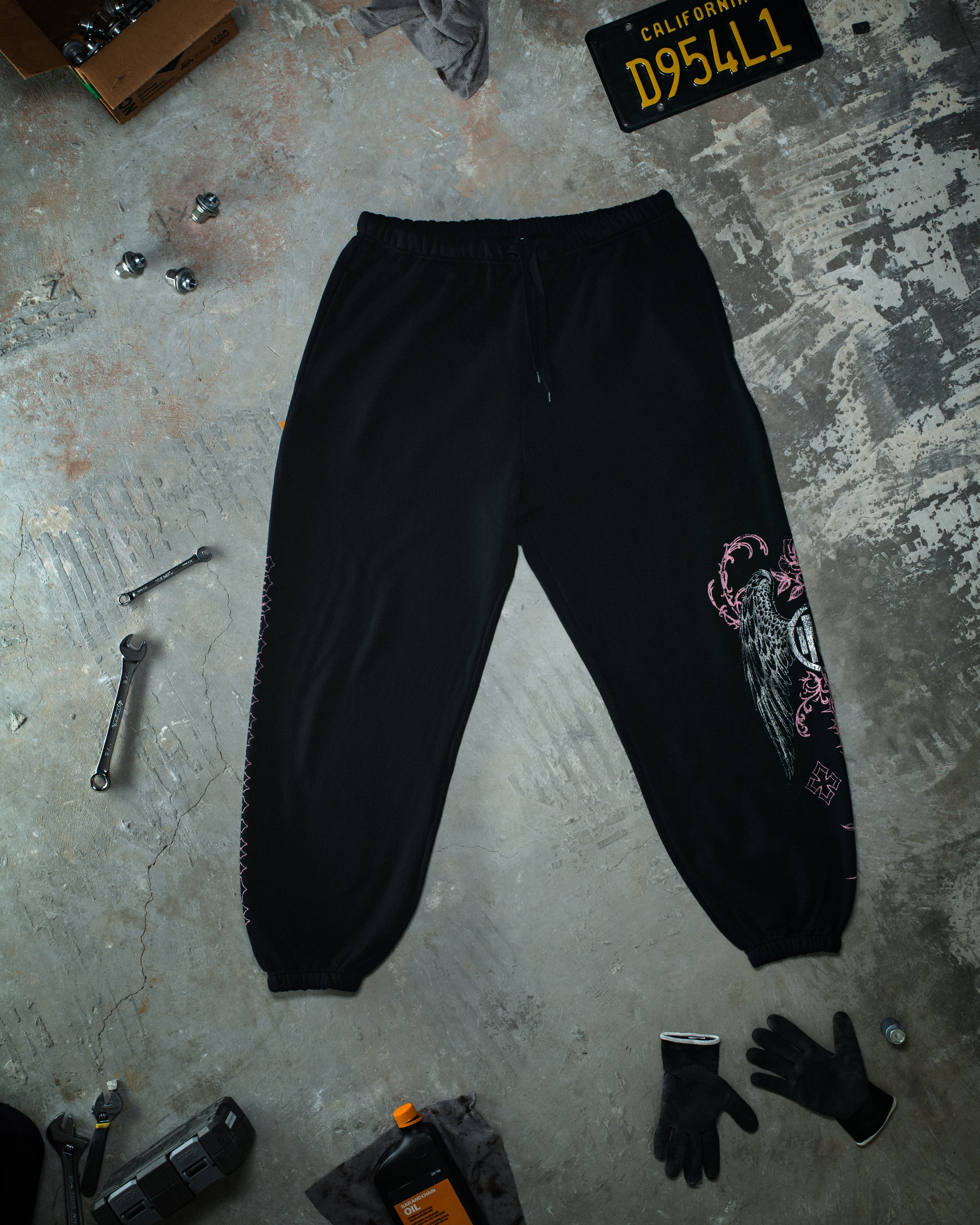 Pink Wing Sweatpants