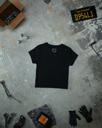 Chained Baby Tee - Glossy Pink