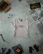 Chained Baby Tee - Creme