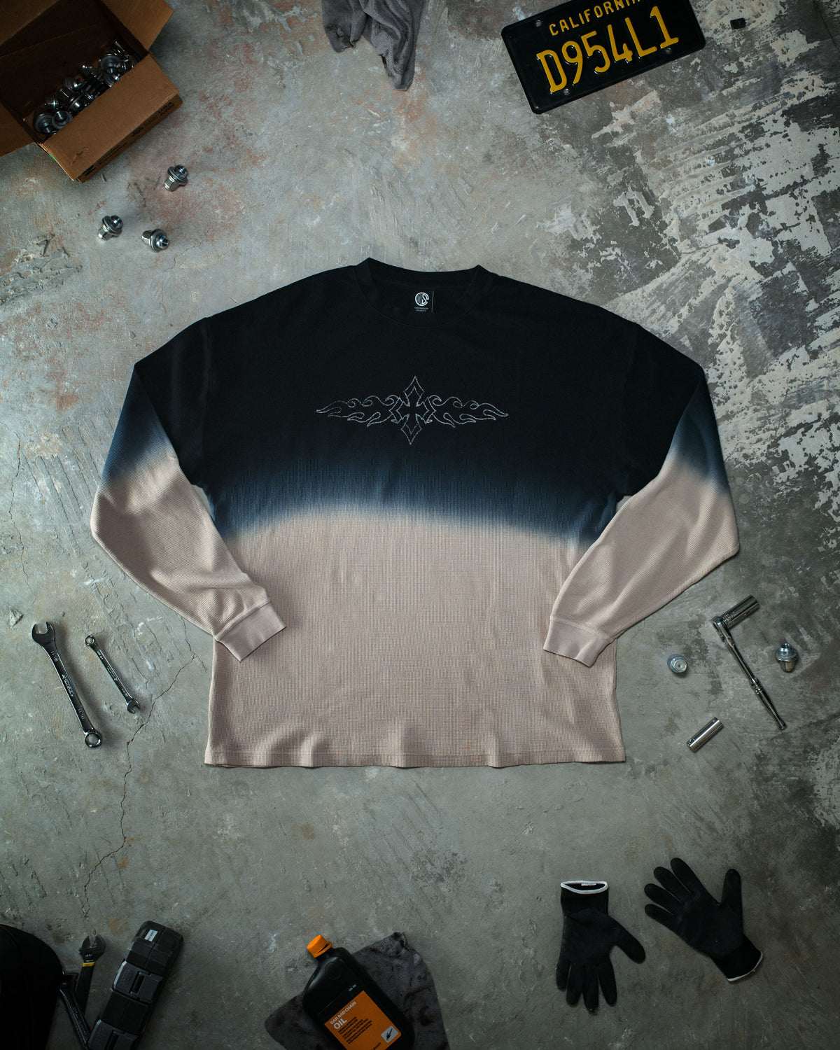 Hombre Thermal - Beige Faded