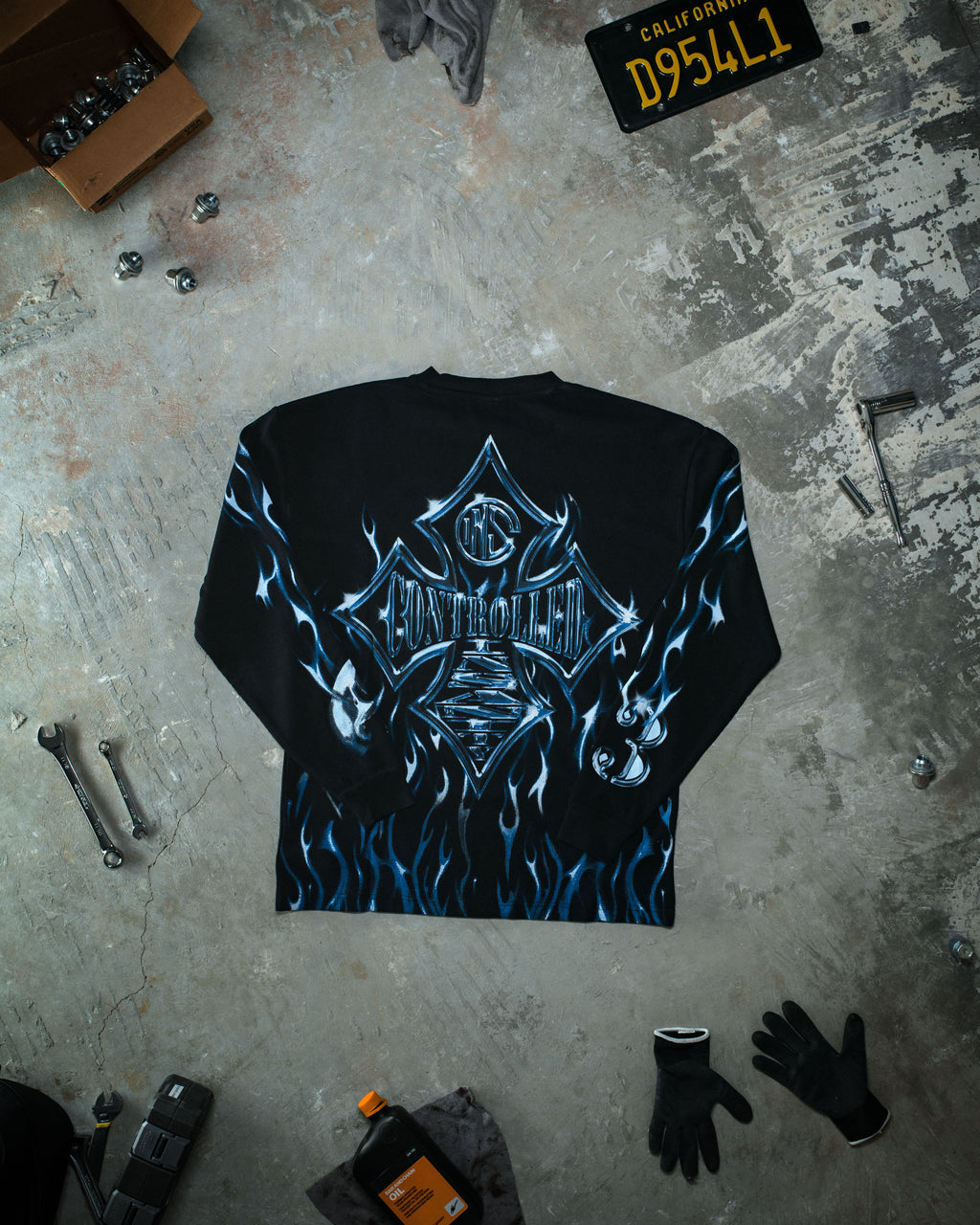 Chrome Thermal Electric Blue