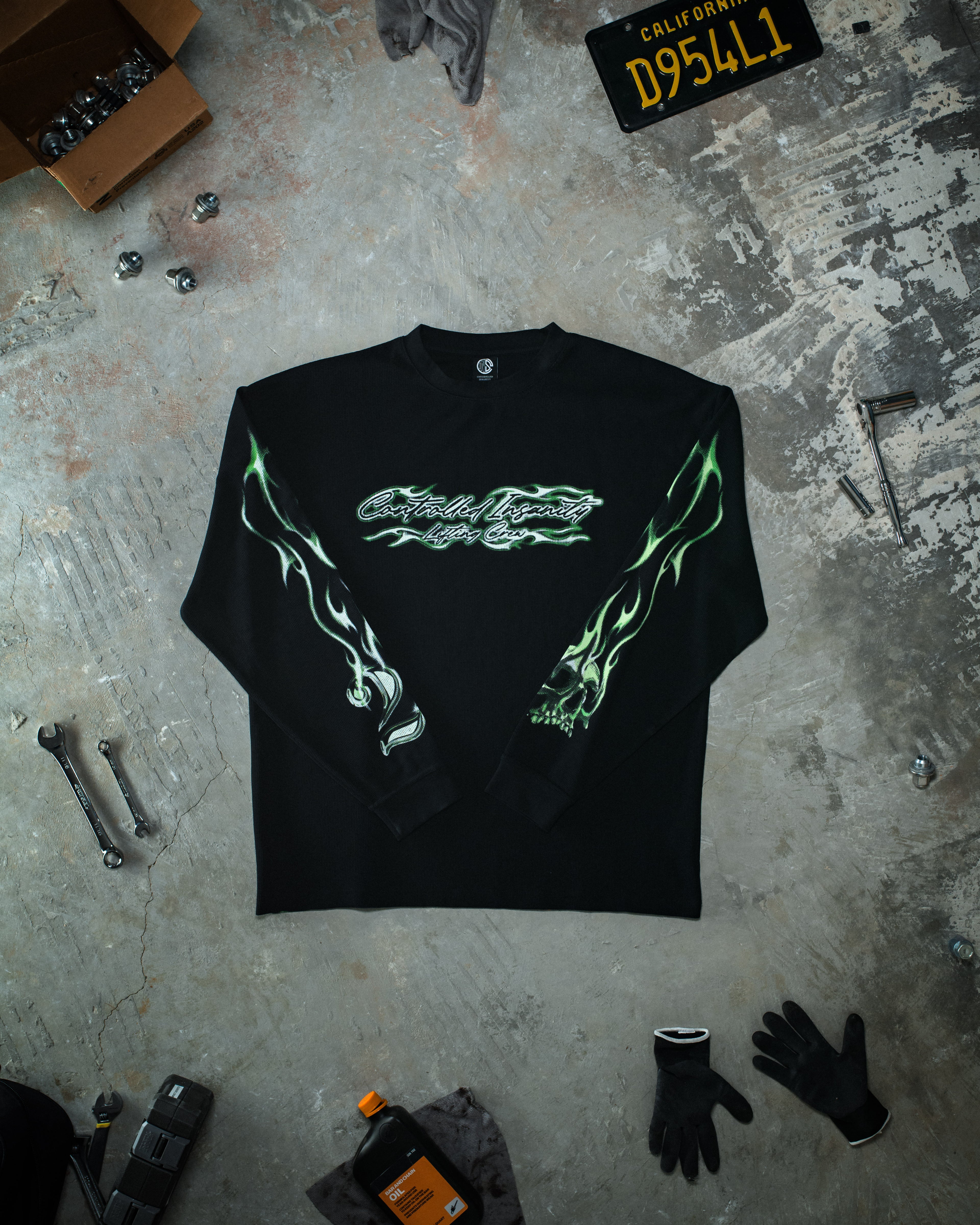 Chrome Thermal Toxic Green