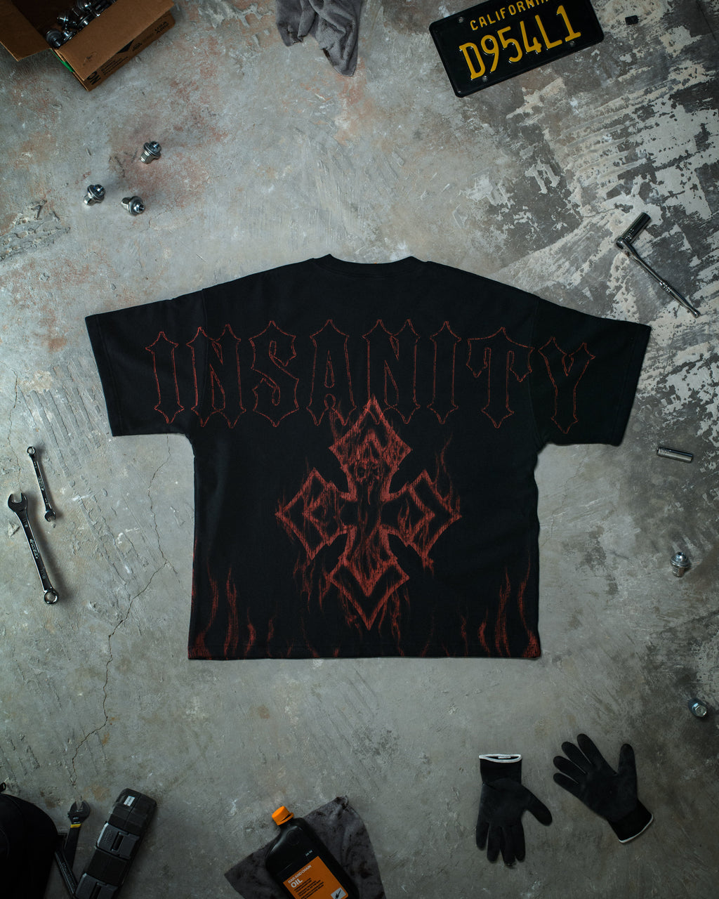 Inferno Pump Cover - Blood Red
