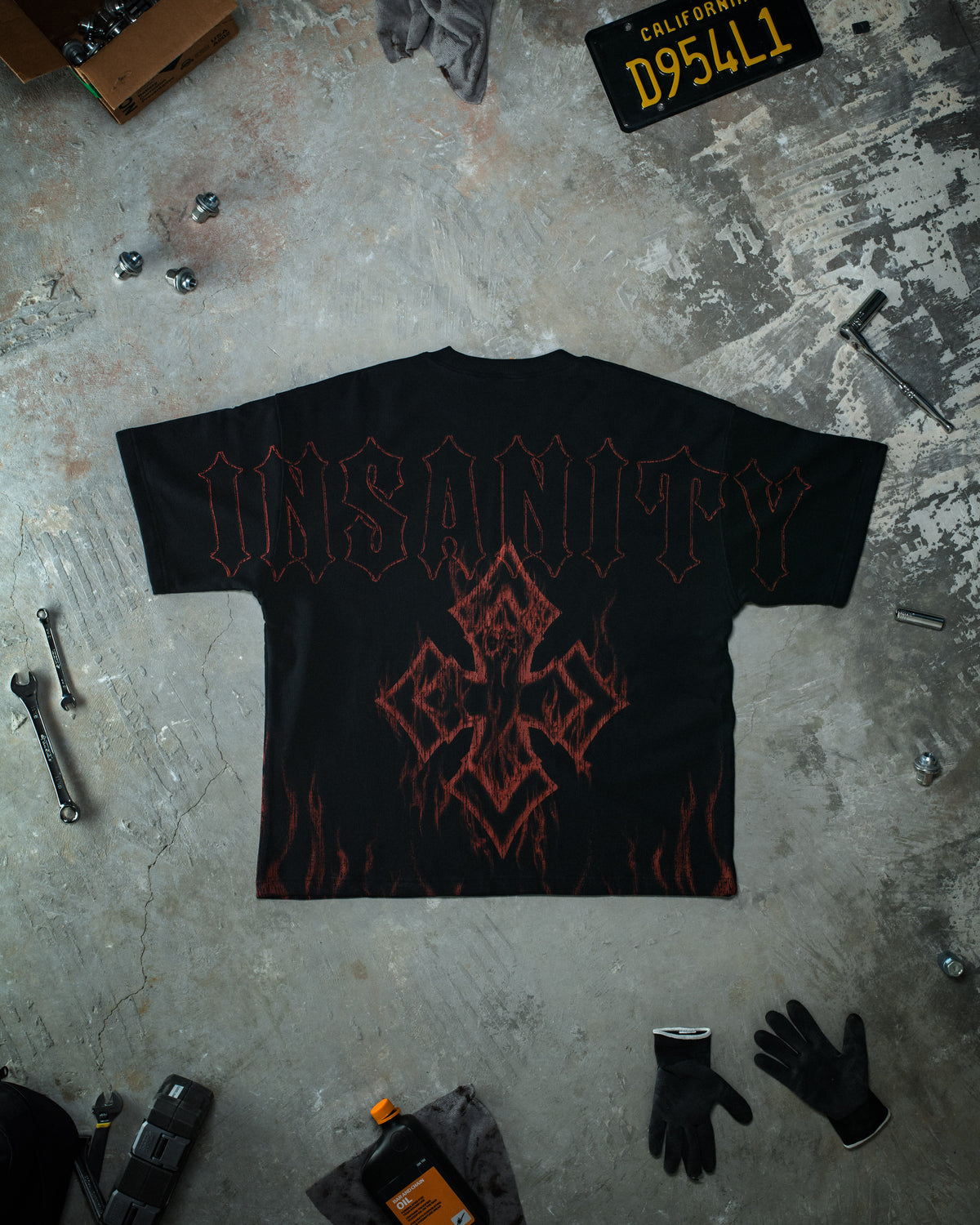 Inferno Pump Cover - Blood Red