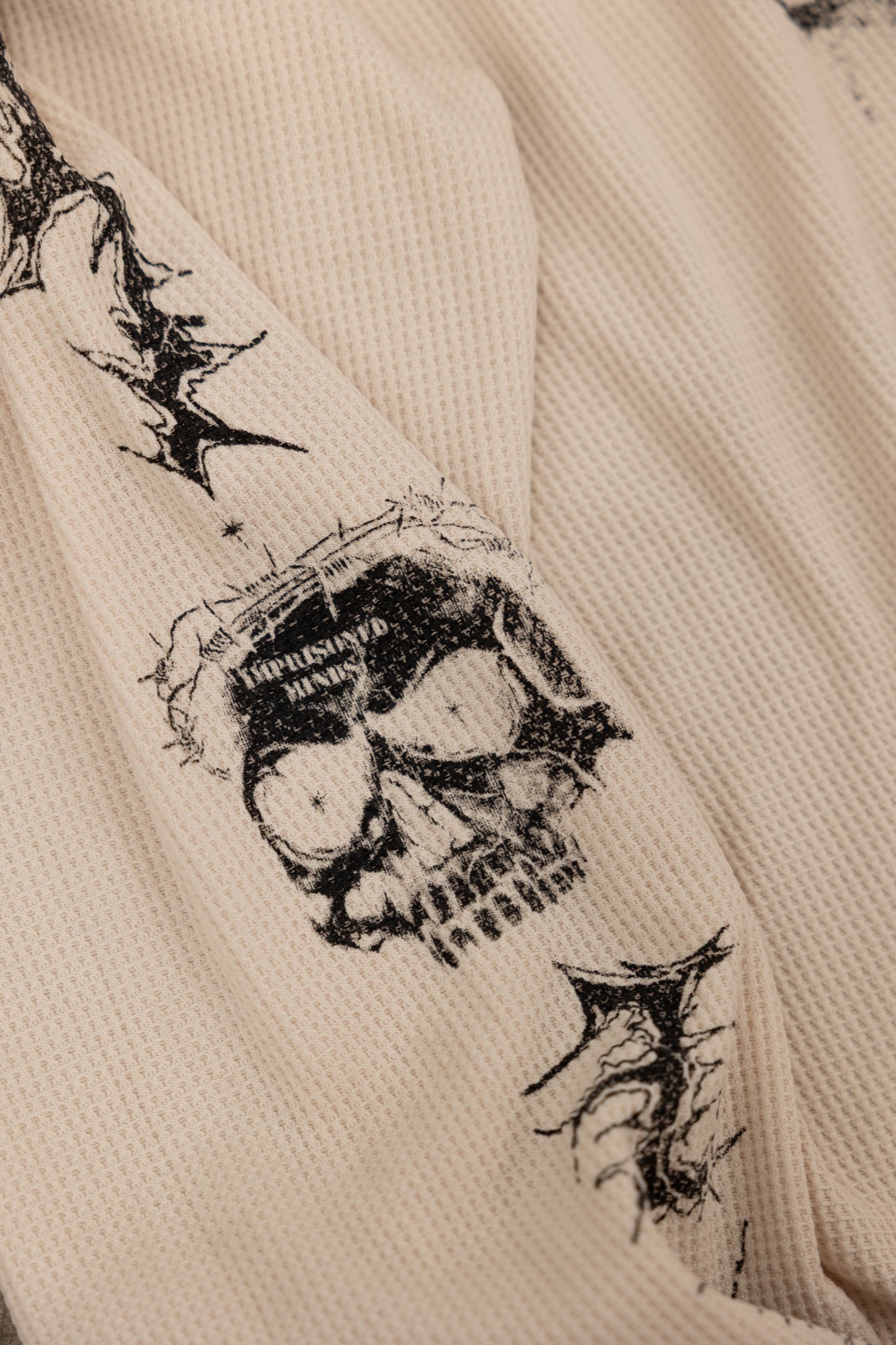 Beige Thermal Long–Sleeves