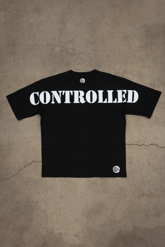White on Black Lightweight Tee