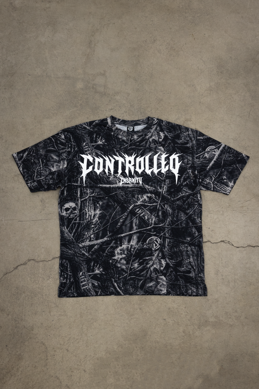 White Dark Aether Camo Tee