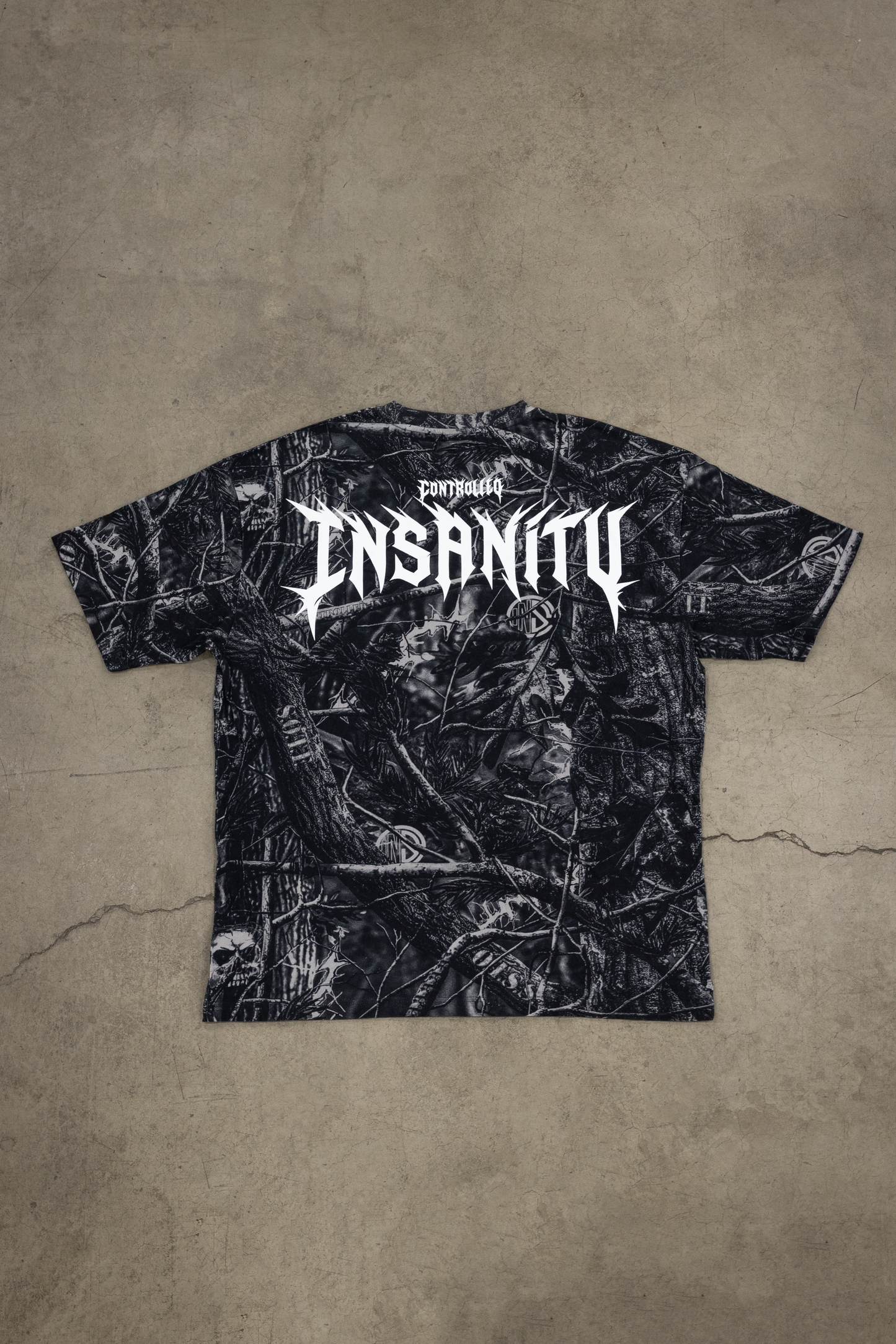 White Dark Aether Camo Tee