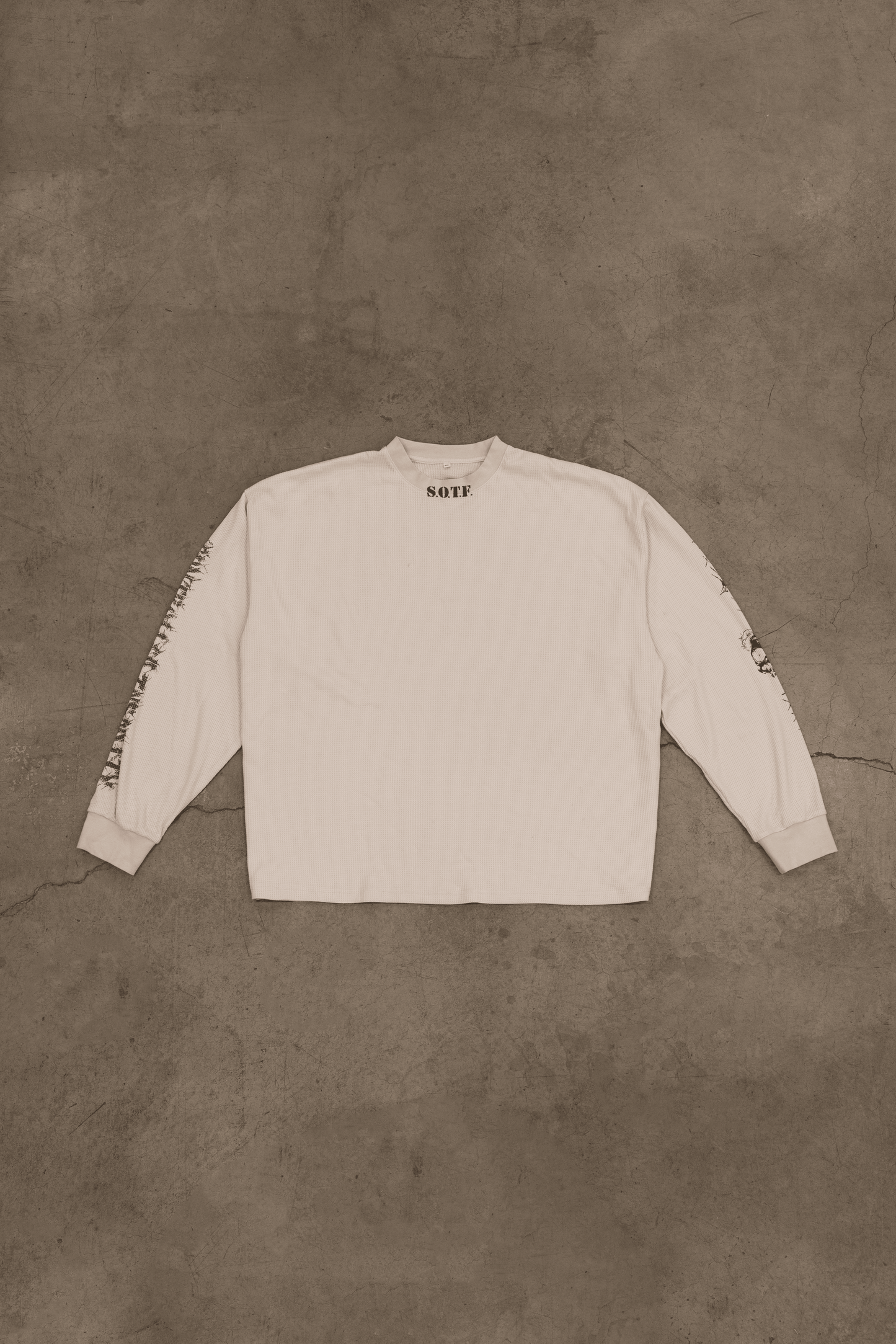 Beige Thermal Long–Sleeves