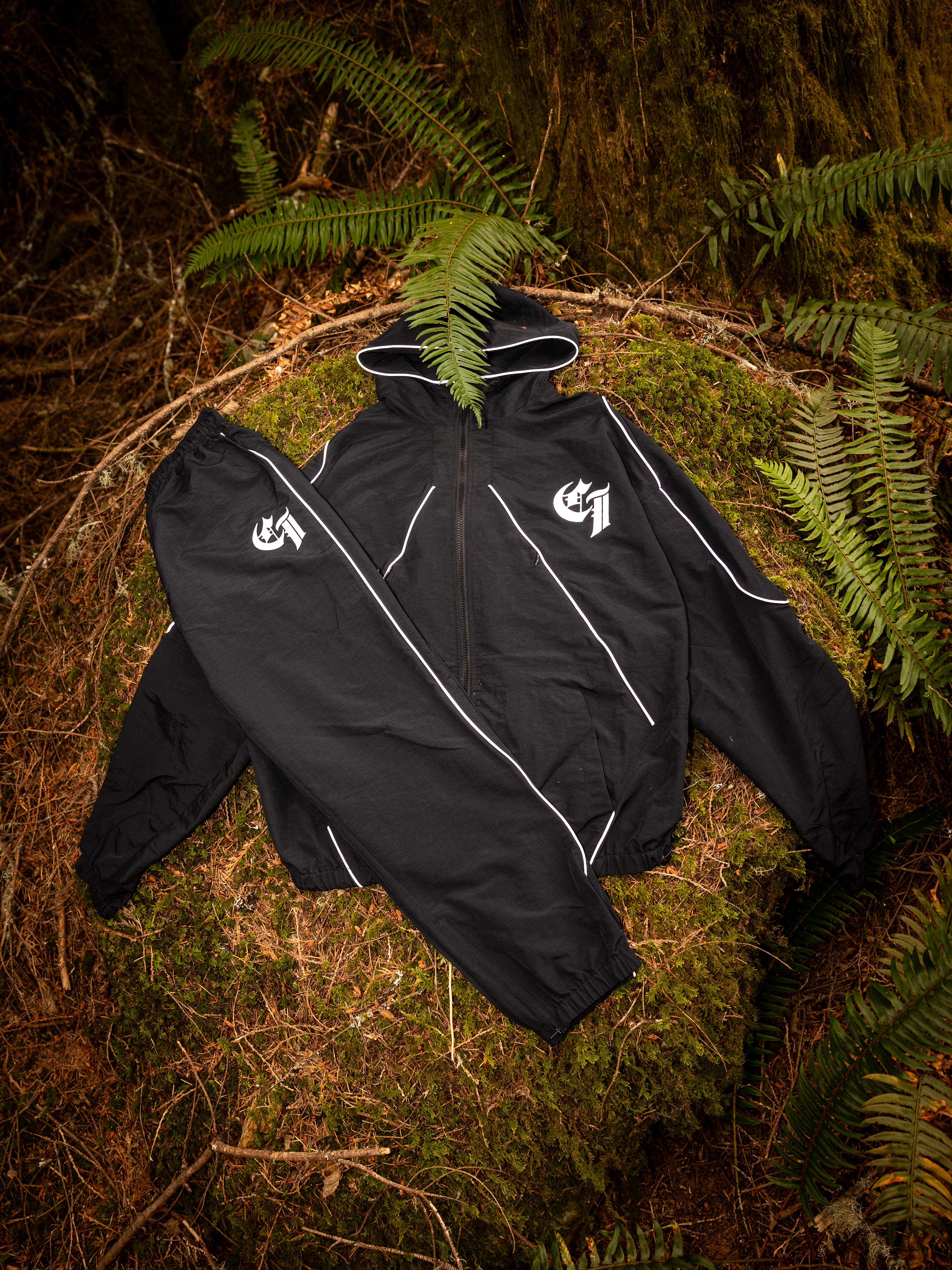 Prime Layer Midnight Black Track Jacket