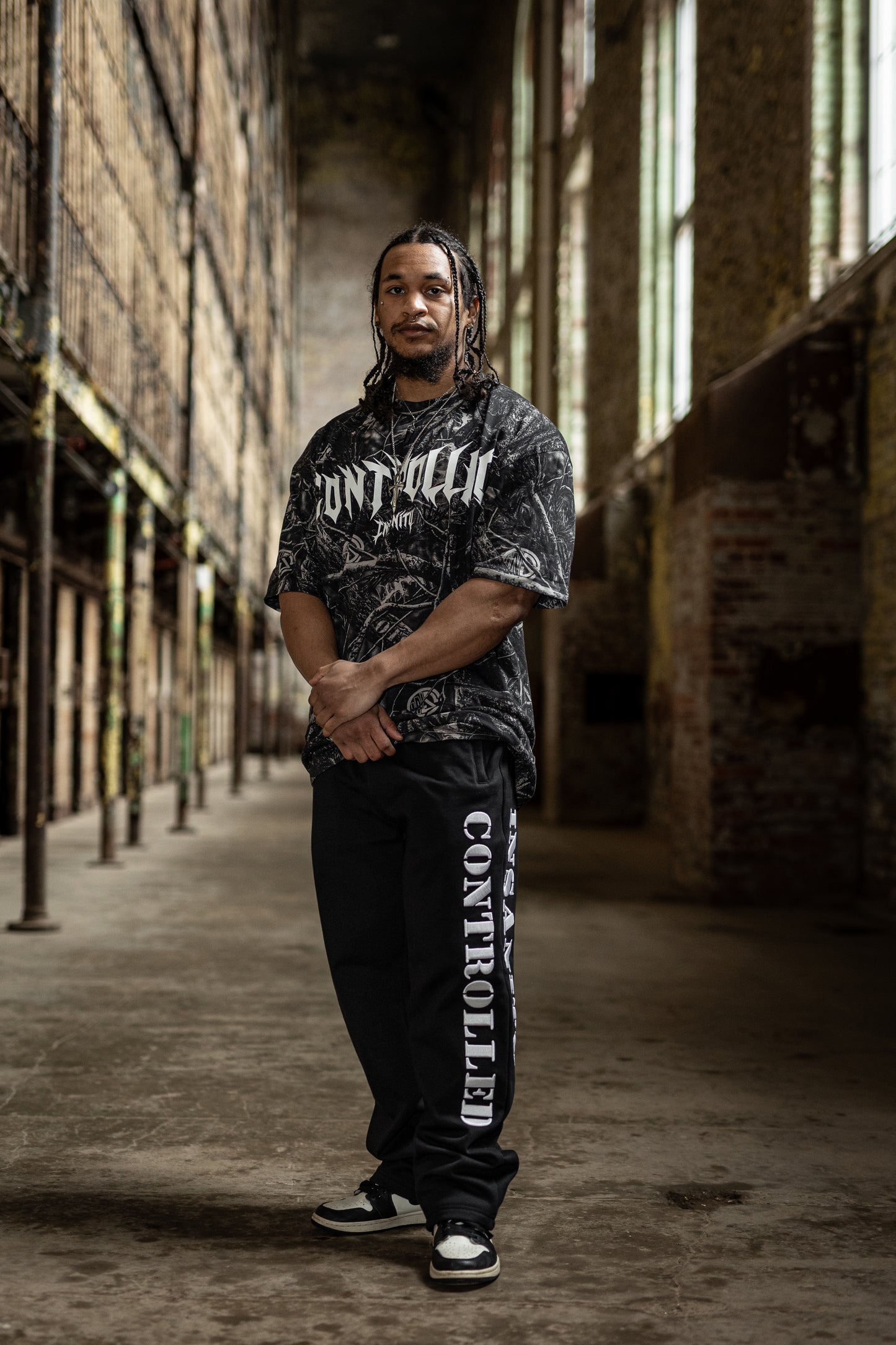 White Dark Aether Camo Tee