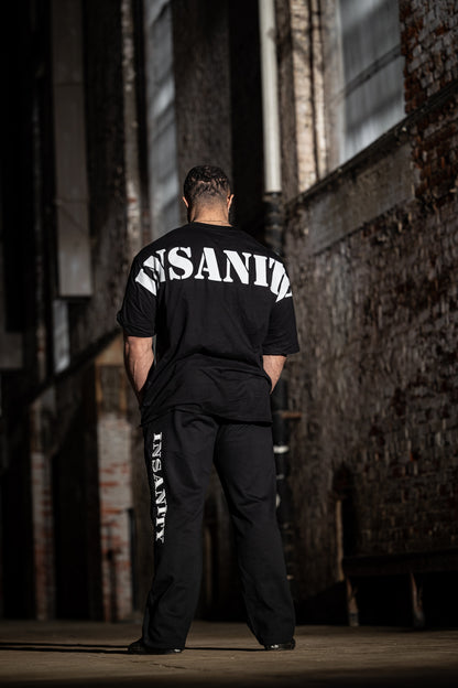 White on Black Lightweight Tee