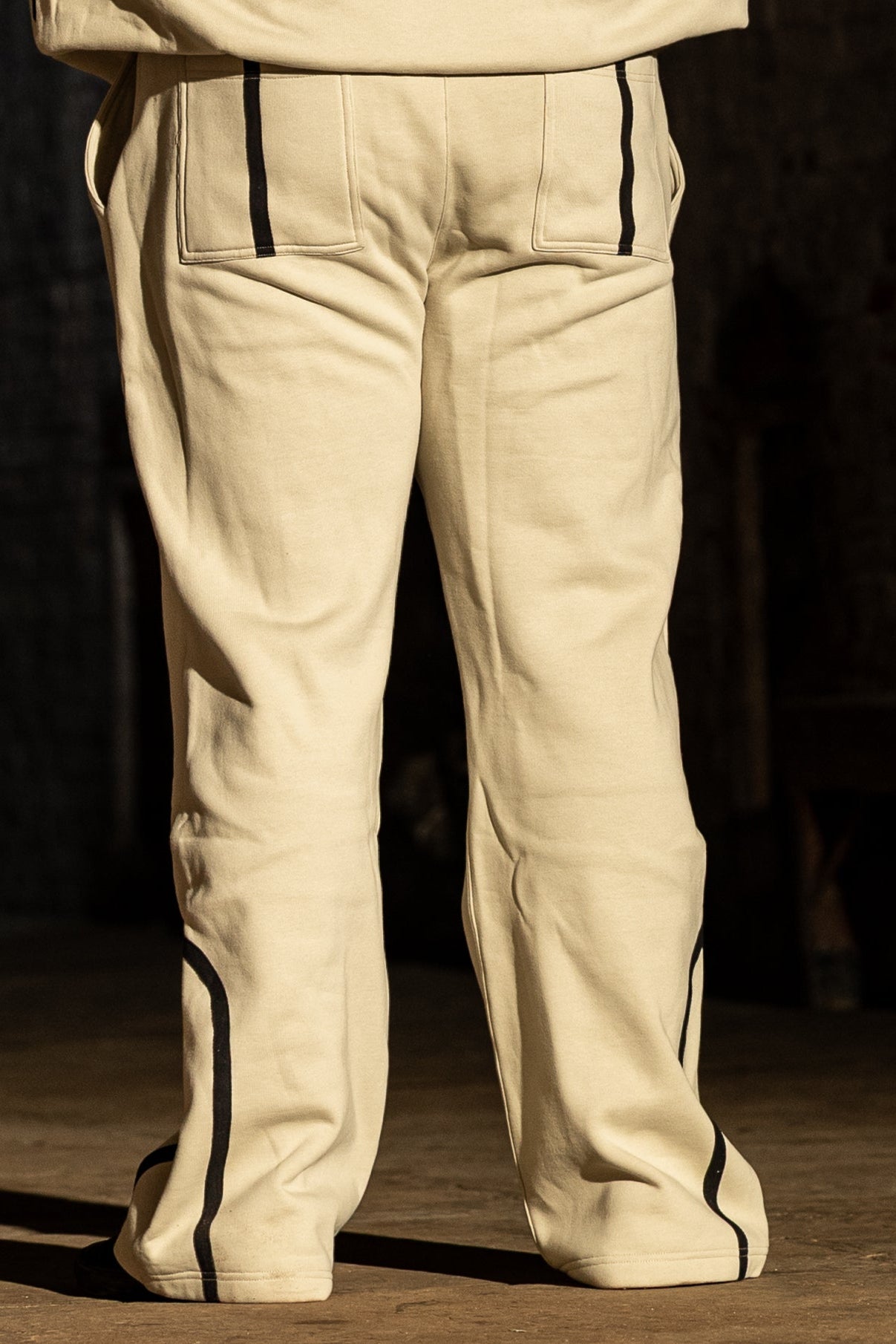 Beige Tech Pants