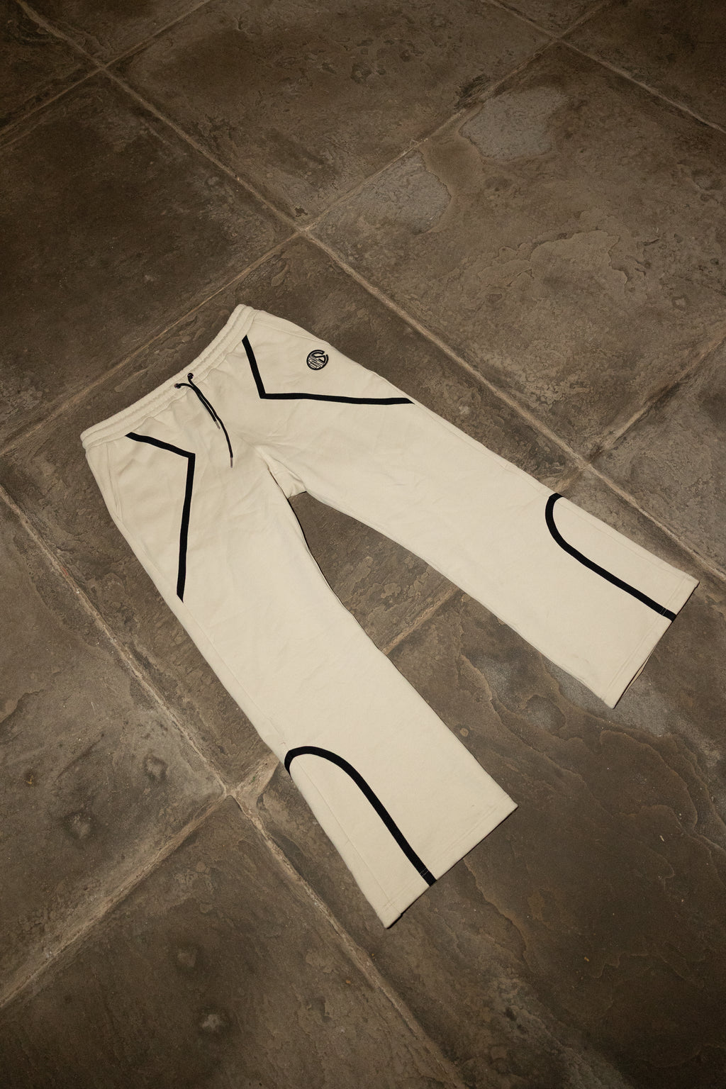 Beige Tech Pants
