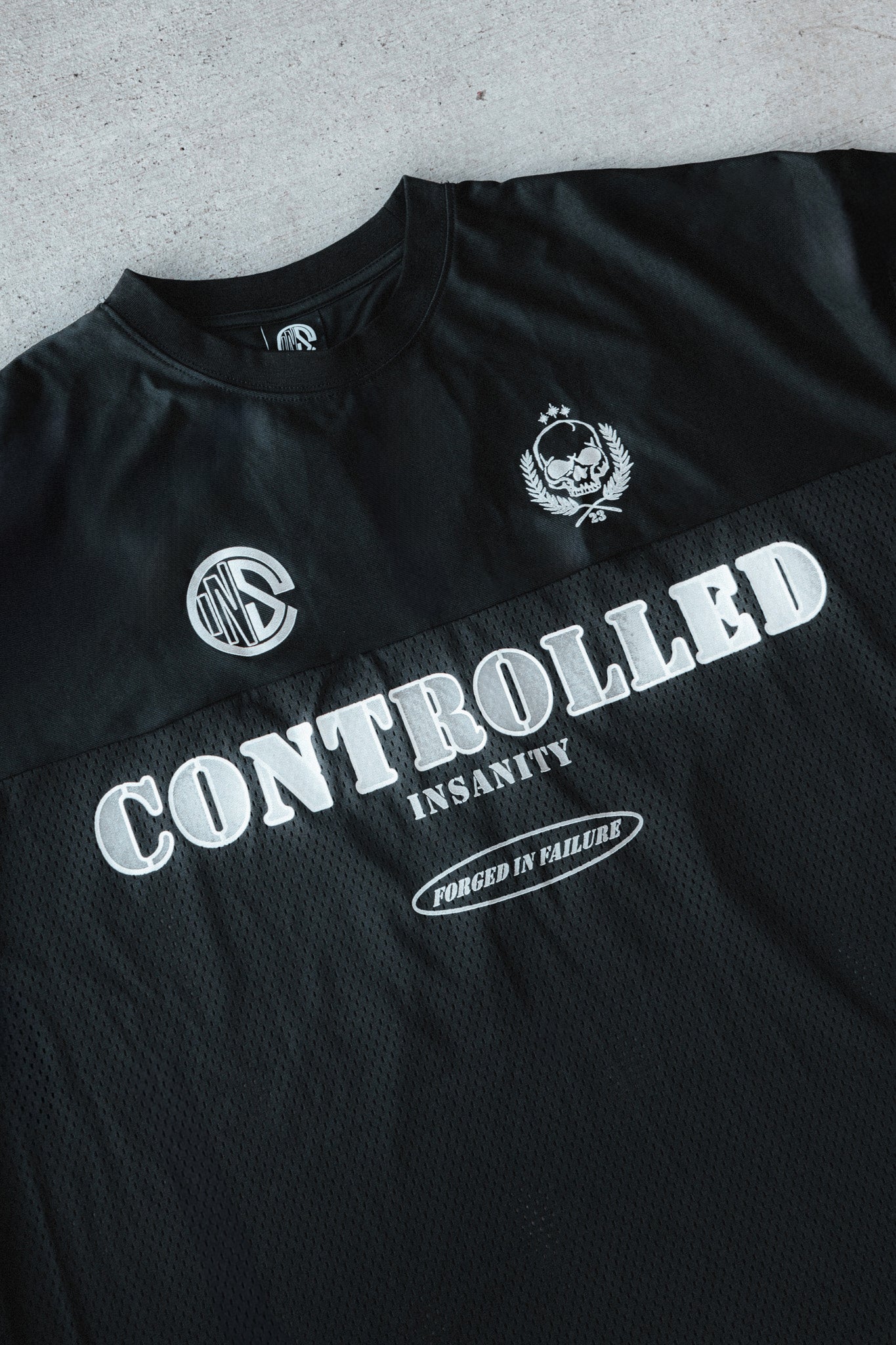 OG Black Controlled Insanity Labeled Jersey 1/300