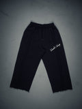 Signature Wideleg Sweats - Pitch Black