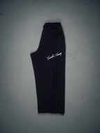 Signature Wideleg Sweats - Pitch Black