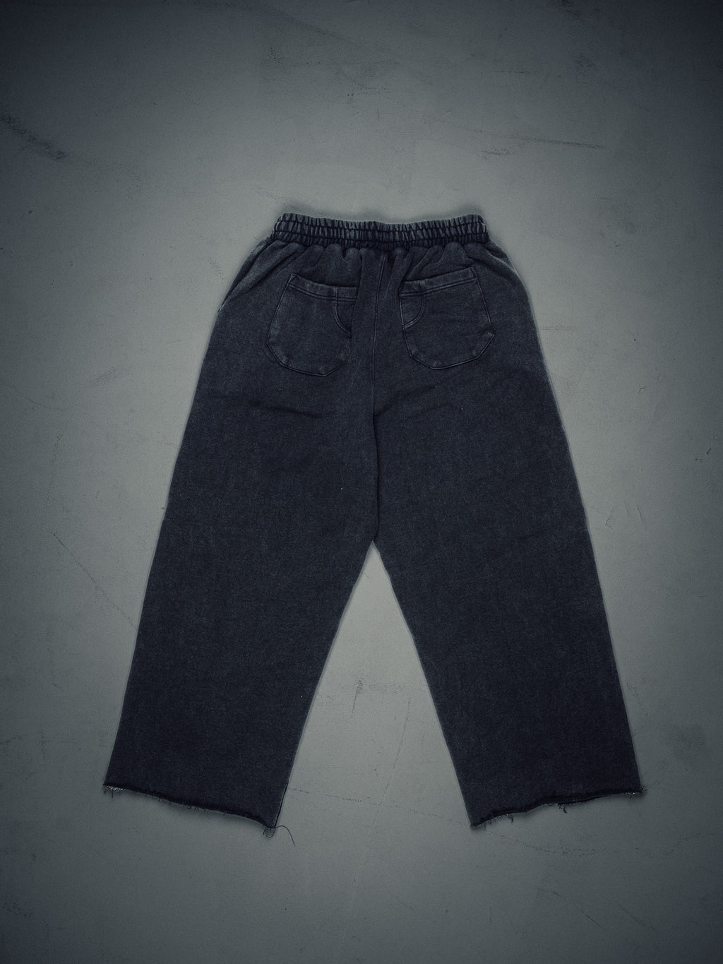 Signature Wideleg Sweats Faded Black