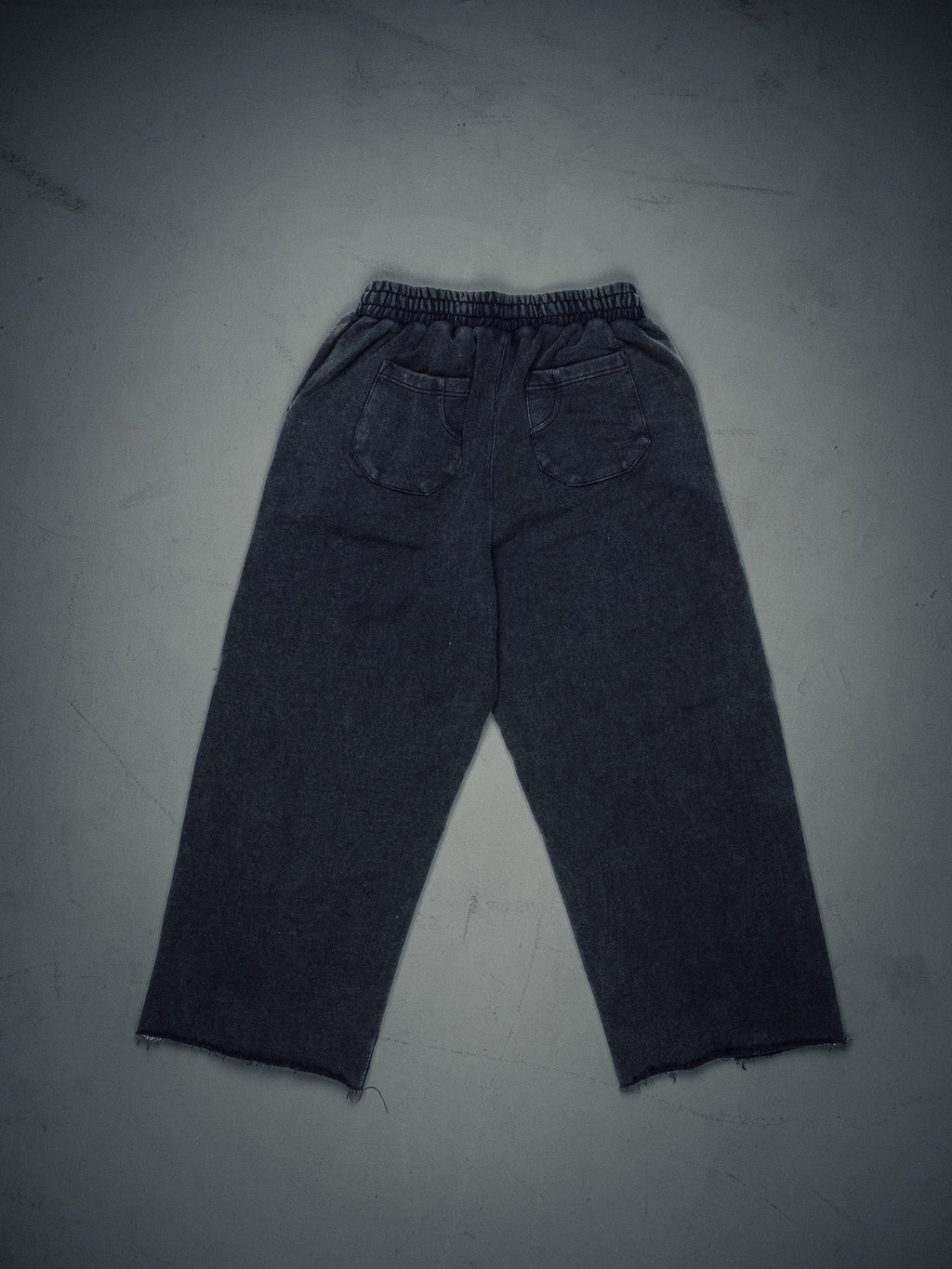 Signature Wideleg Sweats - Faded Black