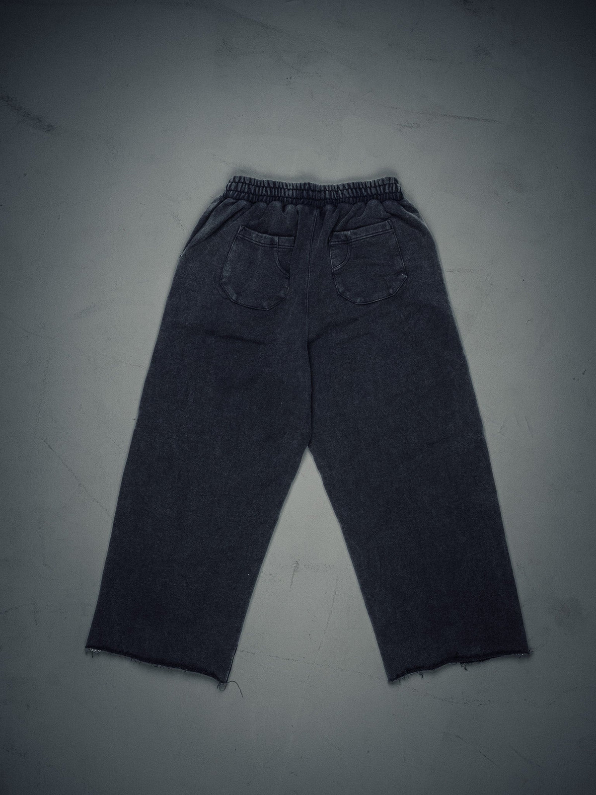 Signature Wideleg Sweats - Faded Black