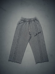 Signature Wideleg Sweats Grey