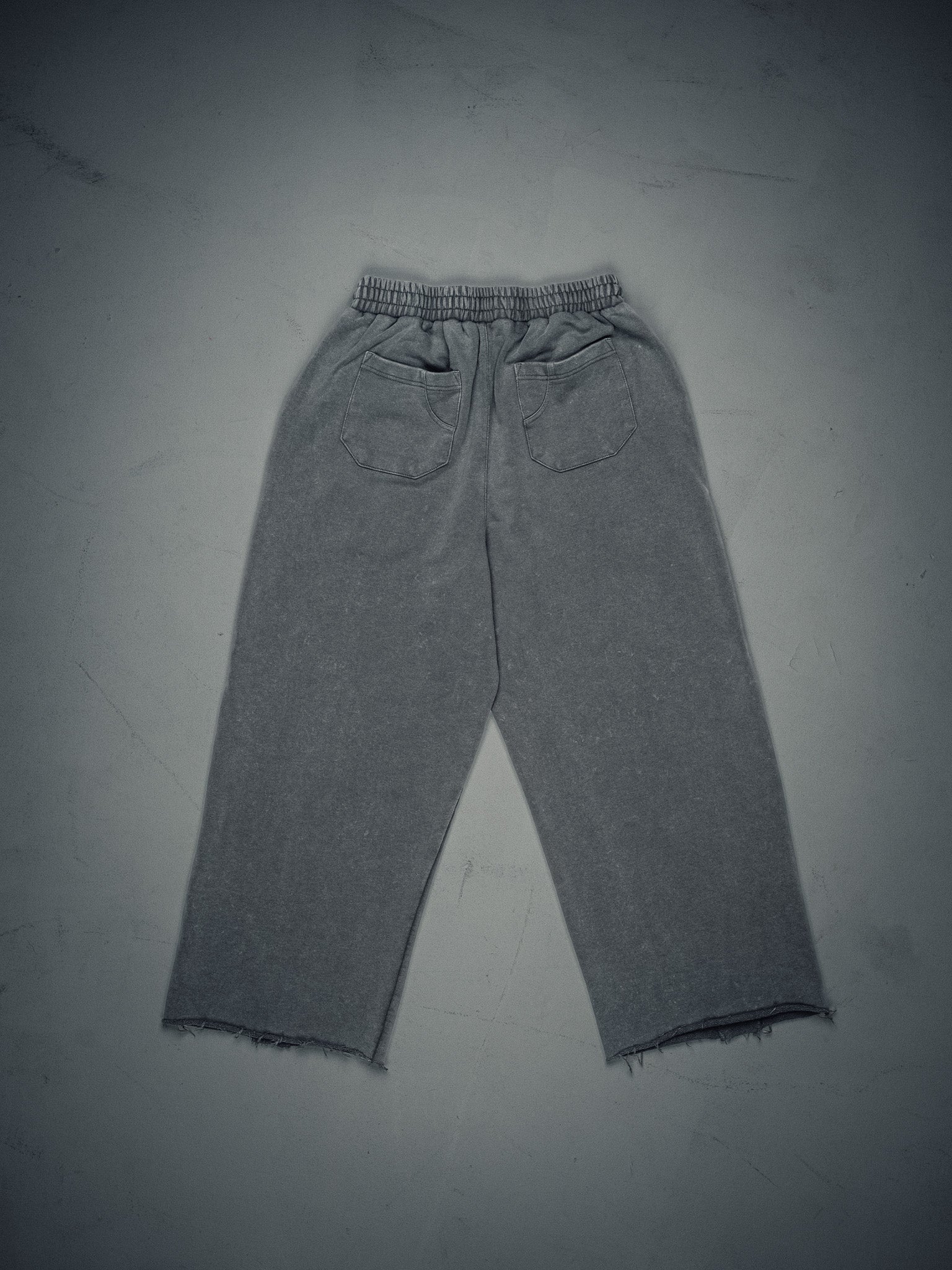 Signature Wideleg Sweats Grey