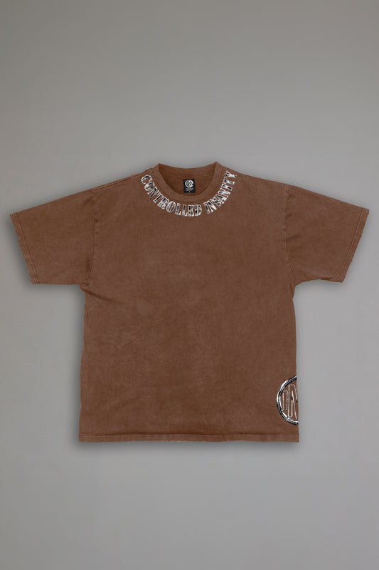 Earth Brown Distressed Tee