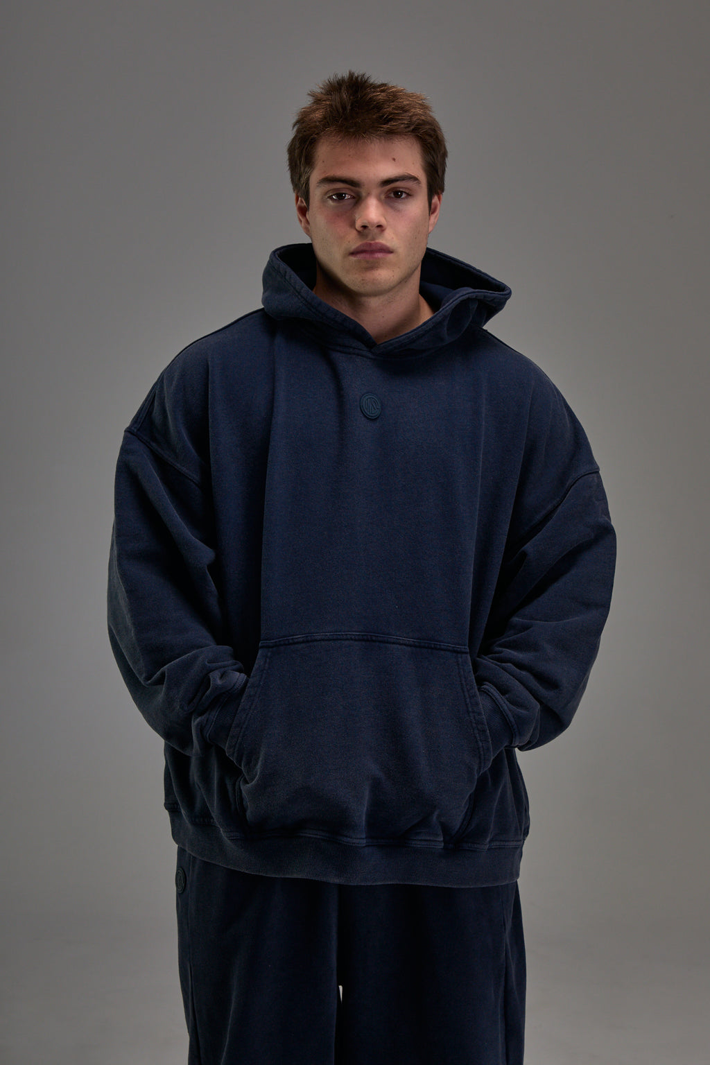 Navy Heavyweight Pullover