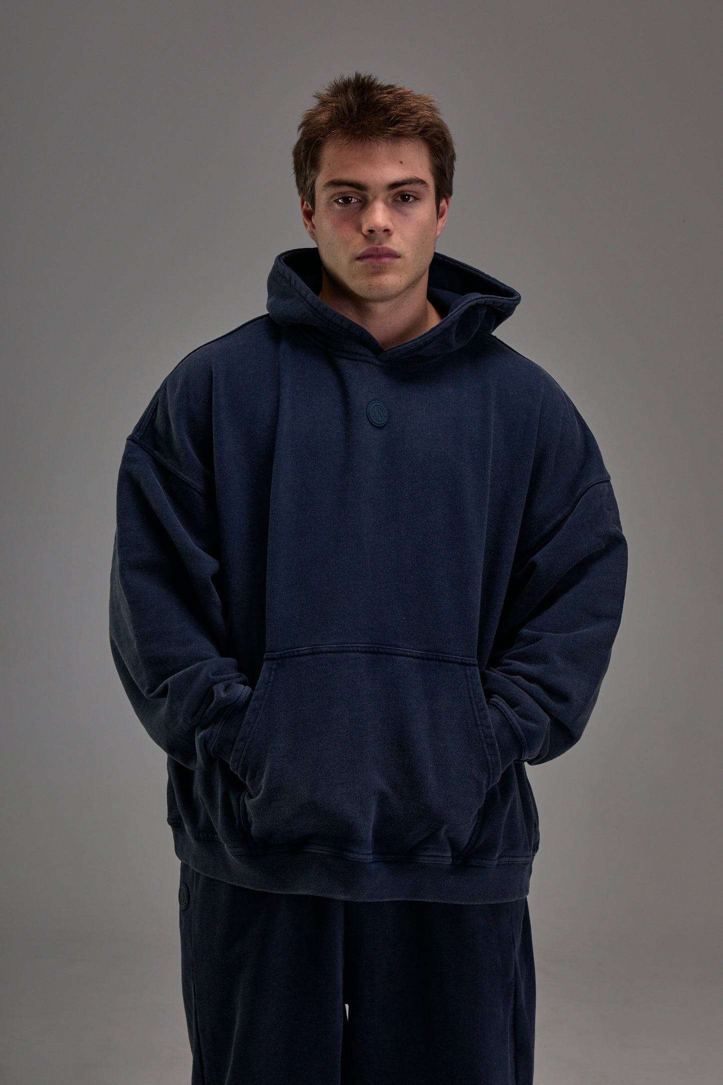 Navy Heavyweight Pullover