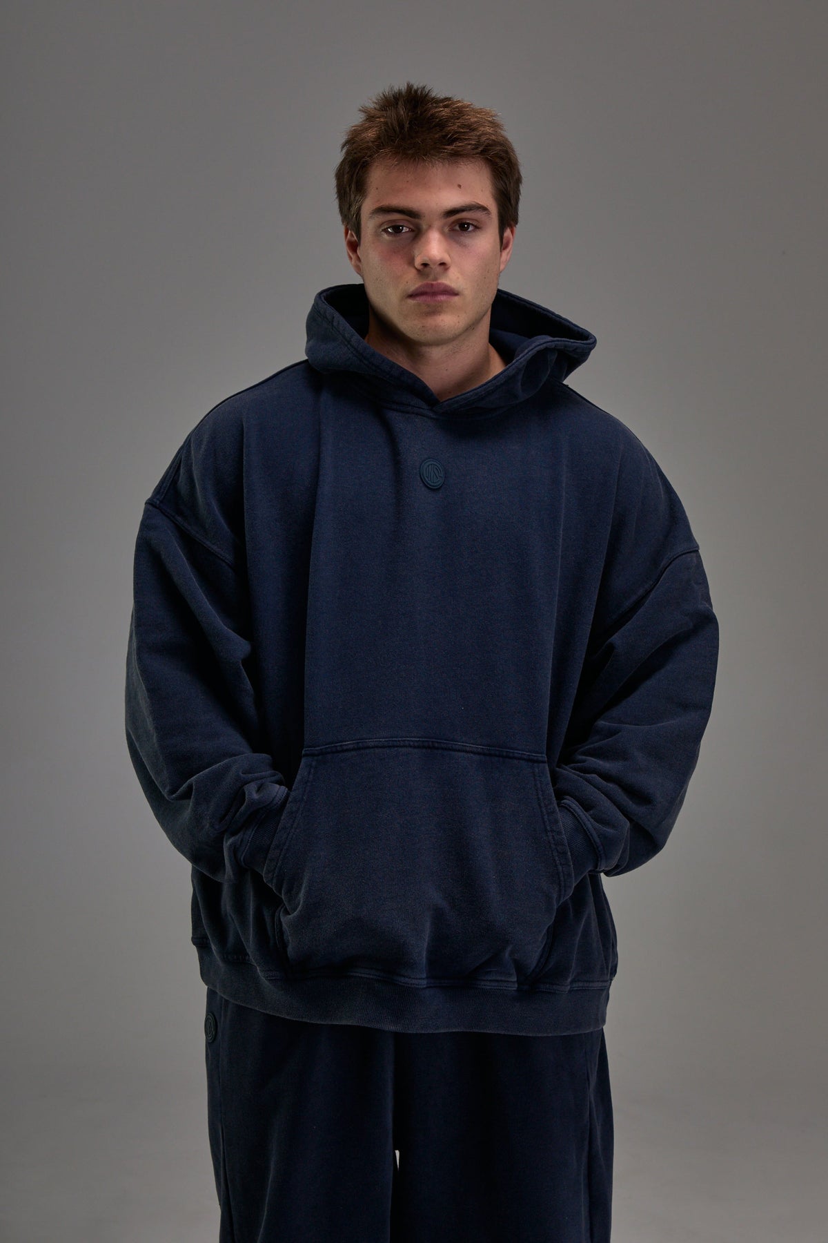 Heavyweight Pullover - Navy