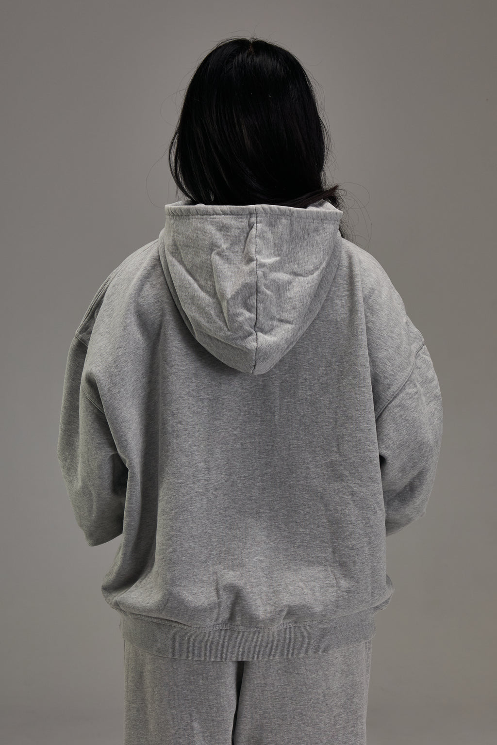 Heather Grey Heavyweight Zip Up