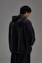 Heavyweight Pullover - Faded Black