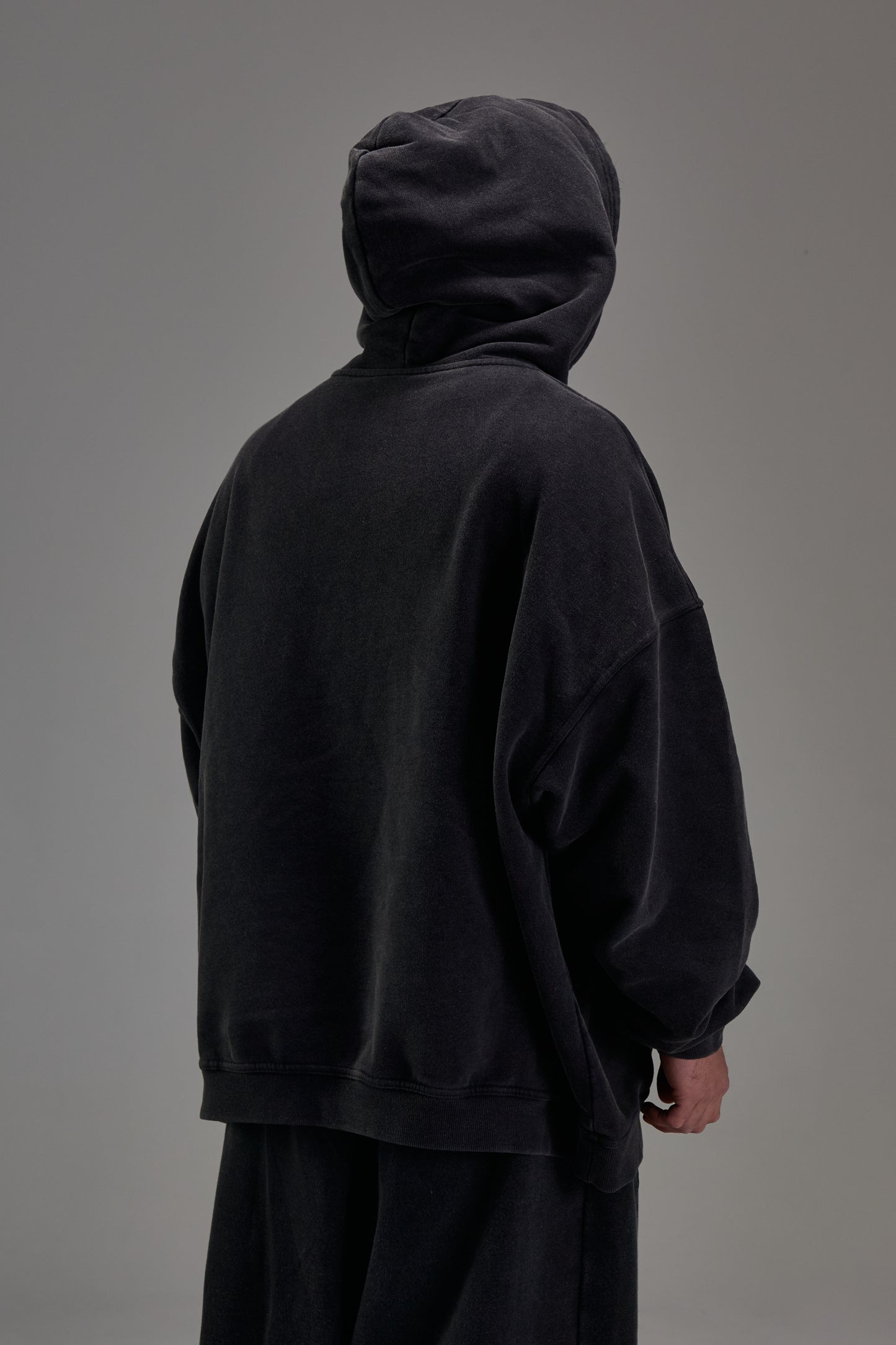 Faded Black Heavyweight Pullover