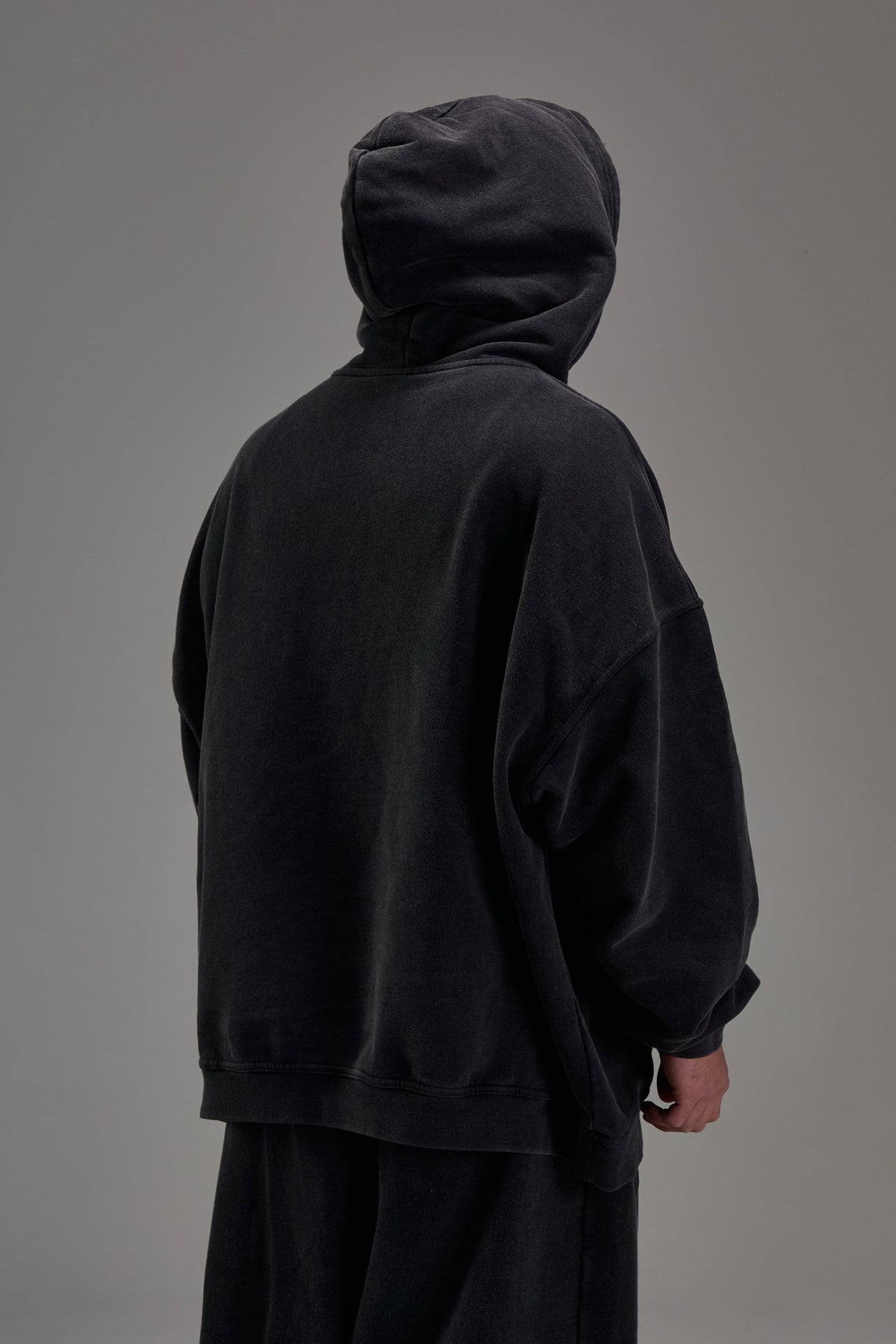 Heavyweight Pullover - Faded Black