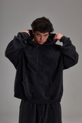 Faded Black Heavyweight Zip Up