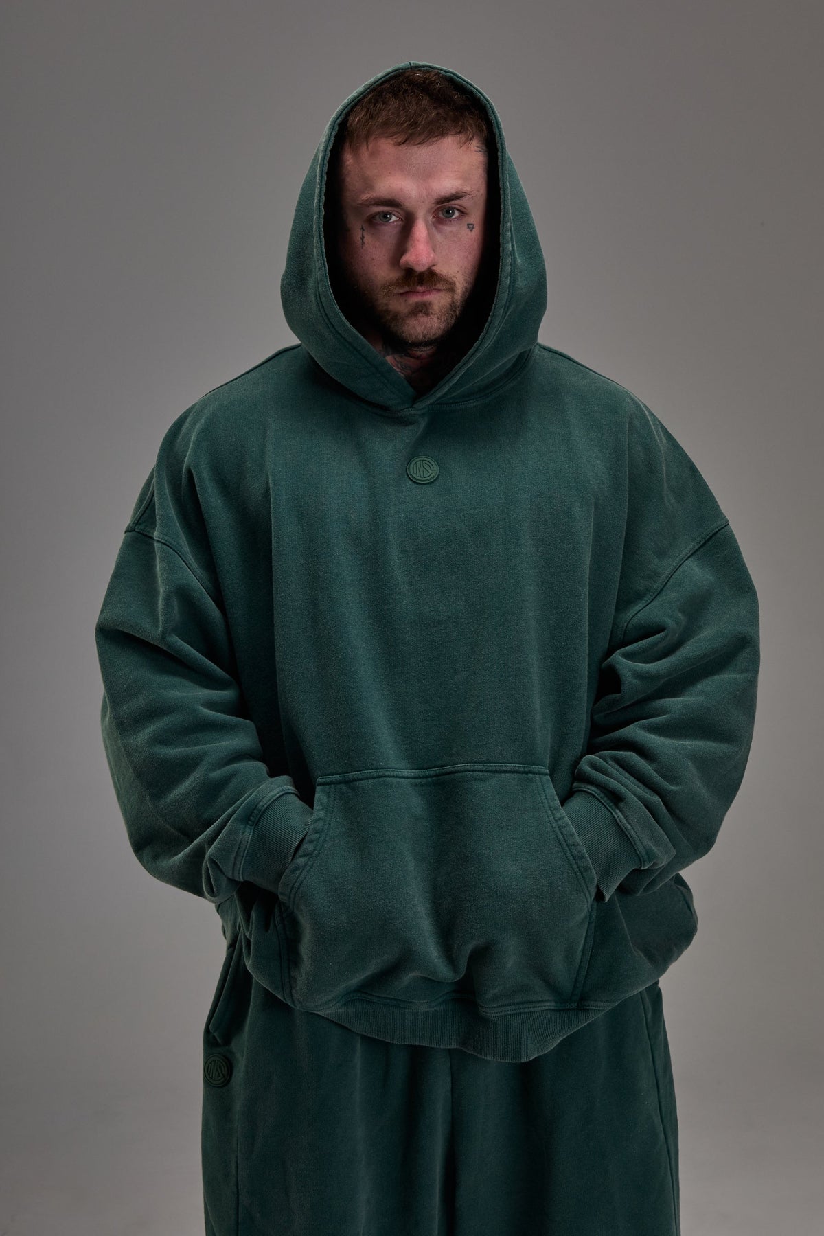 Heavyweight Pullover - Forest Green